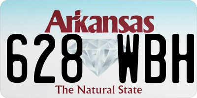 AR license plate 628WBH