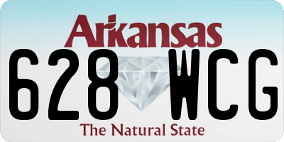 AR license plate 628WCG