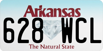 AR license plate 628WCL