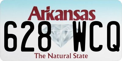 AR license plate 628WCQ