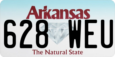 AR license plate 628WEU