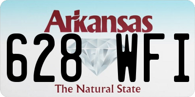 AR license plate 628WFI
