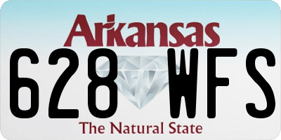 AR license plate 628WFS