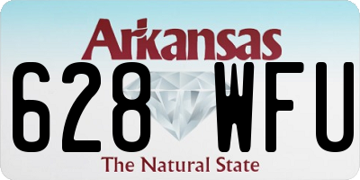 AR license plate 628WFU