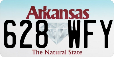 AR license plate 628WFY
