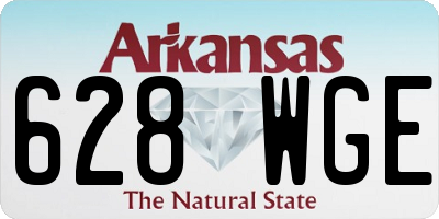 AR license plate 628WGE