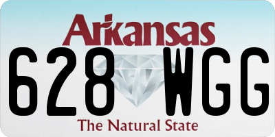 AR license plate 628WGG