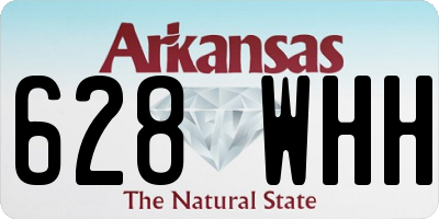AR license plate 628WHH