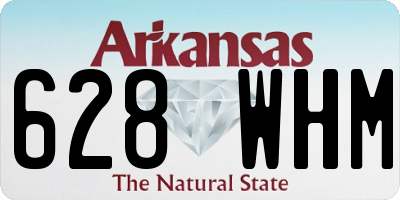 AR license plate 628WHM