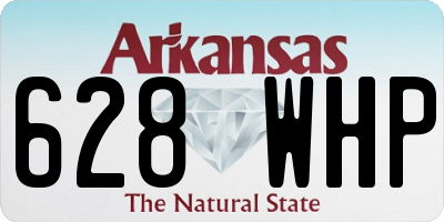 AR license plate 628WHP