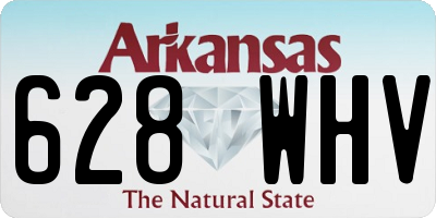 AR license plate 628WHV