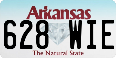 AR license plate 628WIE