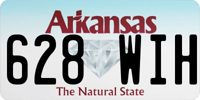 AR license plate 628WIH