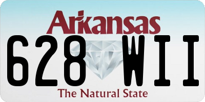 AR license plate 628WII