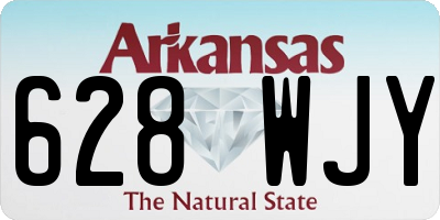 AR license plate 628WJY