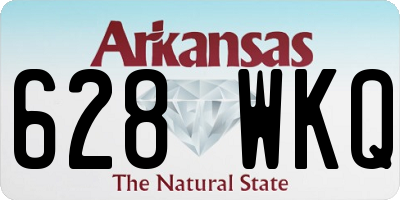 AR license plate 628WKQ