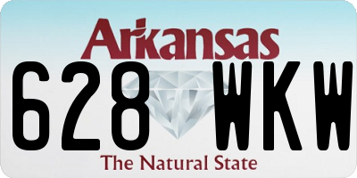 AR license plate 628WKW