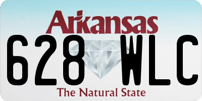 AR license plate 628WLC