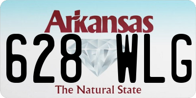 AR license plate 628WLG