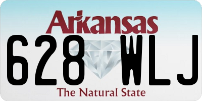 AR license plate 628WLJ