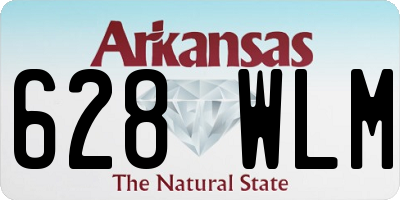AR license plate 628WLM