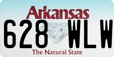 AR license plate 628WLW