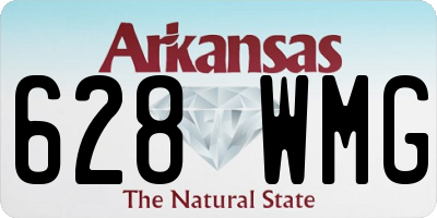 AR license plate 628WMG