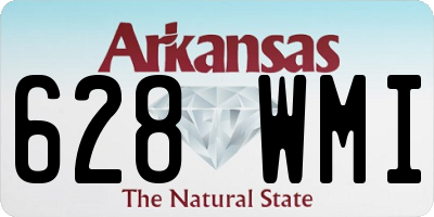 AR license plate 628WMI