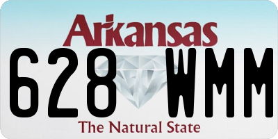 AR license plate 628WMM