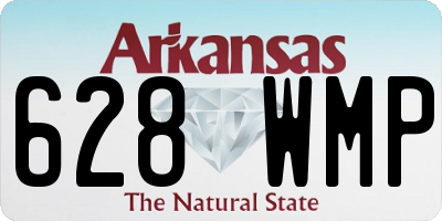 AR license plate 628WMP