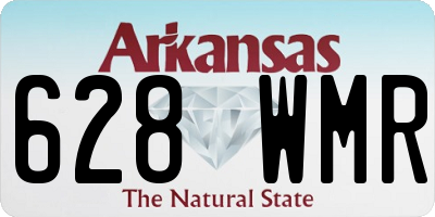 AR license plate 628WMR