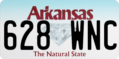 AR license plate 628WNC