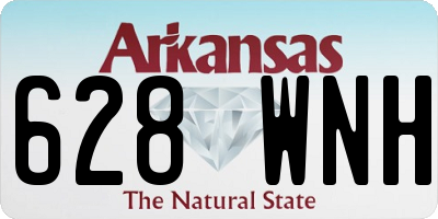 AR license plate 628WNH