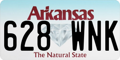 AR license plate 628WNK