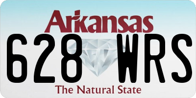 AR license plate 628WRS
