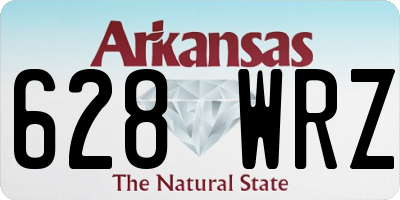AR license plate 628WRZ