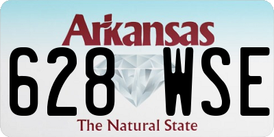 AR license plate 628WSE