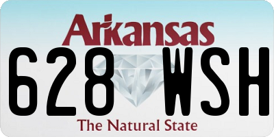 AR license plate 628WSH