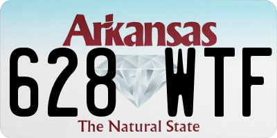 AR license plate 628WTF
