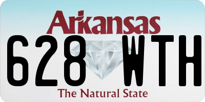 AR license plate 628WTH