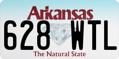 AR license plate 628WTL