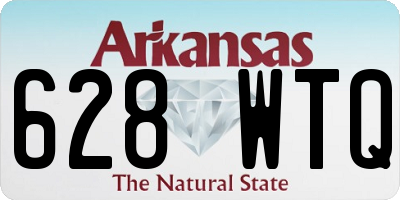 AR license plate 628WTQ