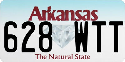 AR license plate 628WTT