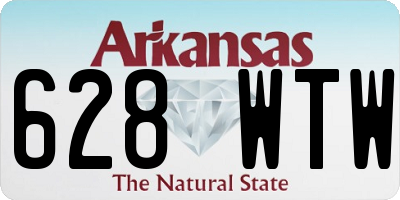 AR license plate 628WTW