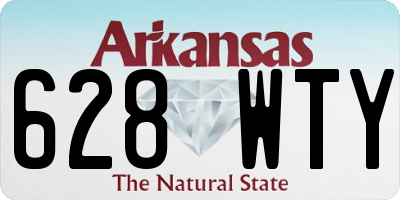 AR license plate 628WTY