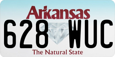 AR license plate 628WUC