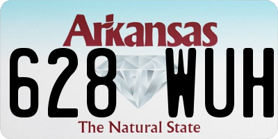 AR license plate 628WUH