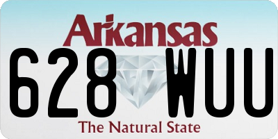AR license plate 628WUU