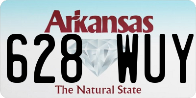 AR license plate 628WUY