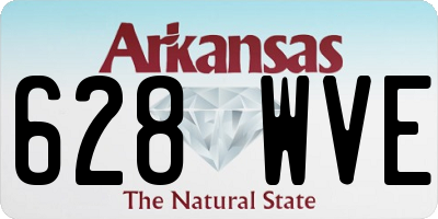 AR license plate 628WVE